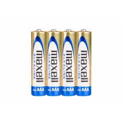 Лужна батарейка Maxell Alkaline AAA/LR03  4шт/уп shrink