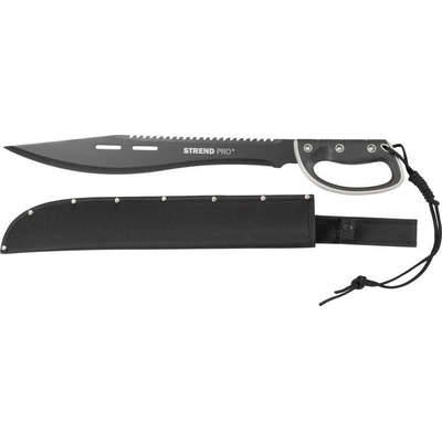Мачете Strend Pro Tactical, з чохлом, чорний, 61 см. 236260
