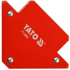 Магнітна струбцина зварювання, 82х120х13 мм [6/48]