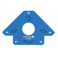 Магнітний тримач 155 x 102 x 18 для зварювальних робіт HOEGERT 22.5 HT3B651