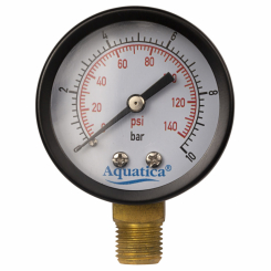 Манометр радіальний 0-10 бар 50мм AQUATICA (779538)