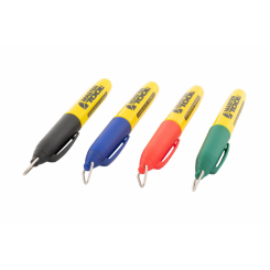 Маркер перманентний MASTERTOOL 4 шт кольоровий 14-1822