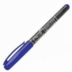 Маркер перманентний Pica Classic 534/41 Permanent Pen Medium, тонкий синій