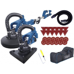 Машина шліфувальна DS930 Scheppach 710Вт/230B,⌀215мм,1400-1650мм 4м, 24 диски(12 12),сумка, 4,5 кг