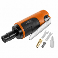 Машина шліфувальна пряма пневматична, 1/4";1/8"  -  6 mm/3mm, 25 000 rpm