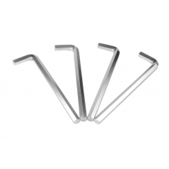MasterTool Ключ шестигранний CrV 17,0мм L75-246мм, 4шт, Арт.: 75-0017