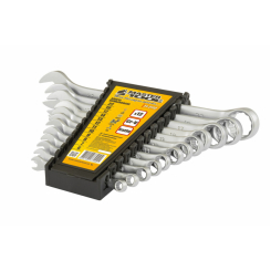 MasterTool Ключі ріжково-накідні набір 12 шт (6-14,17,19,22), Арт.: 71-2112