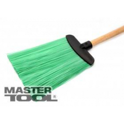 Господар Мітла вулична плоска Стандарт з дерев'яною ручкою 1500 мм ПП, Арт.: 14-6369