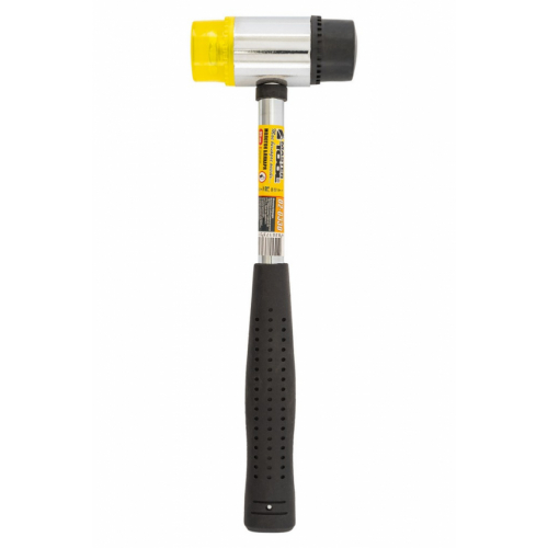 MasterTool Молоток бляхара 35 мм гума/пластик, металева рукоятка, Арт.: 02-0330