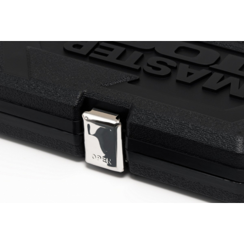 MasterTool Набір торцевих насадок PROFI CrV 1/4” 4-14 мм, тріскачка 72Т, 46 шт, кейс, Арт.: 78-2047