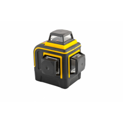 MasterTool Рівень лазерний H360 2*V360, 3 лазерні головки RED, 0.2мм/м, 10м, Li-ion, сумка, Арт.: 30-1912