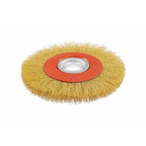 MasterTool Щітка дискова з латунованого рифленого дроту D200*32 мм, Арт.: 19-9220