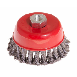 MasterTool Щітка торцева із плетеного дроту D100 М14, Арт.: 19-7010