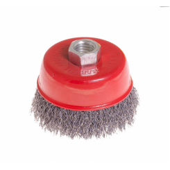 MasterTool Щітка торцева з рифленого дроту D 75 М14, Арт.: 19-7207