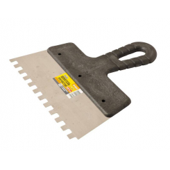 MasterTool Шпатель зубчастий 200*8*8 мм, Ст.: 19-6820
