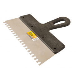 MasterTool Шпатель зубчастий 250*6*6 мм, Ст.: 19-6625