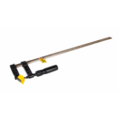 MasterTool Струбцина столярна тип "F" 800*120 мм, 3200Н, дерев'яна ручка, DIN5117, Ст.: 07-0006