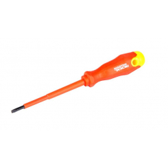 MasterTool Викрутка діелектрична плоска SL4*100 1000В, Ст.: 47-0410