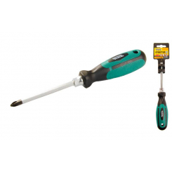 MasterTool Викрутка хрестова РН2*100 посилена, Арт.: 45-8210