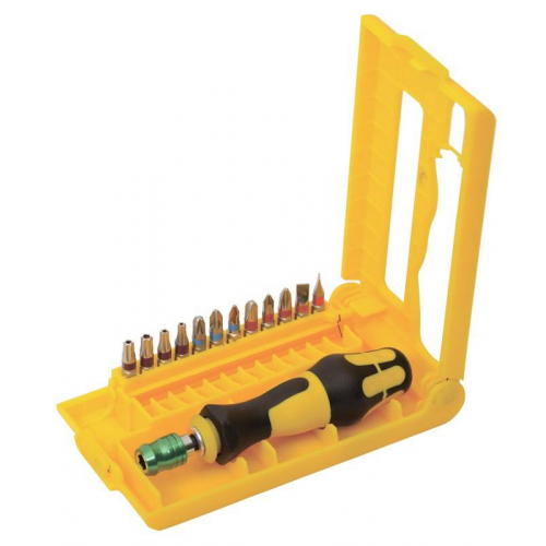 MasterTool Викрутка в кейсі 12 насадок, Арт.: 40-0143