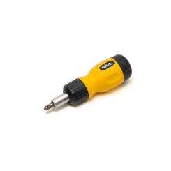 MasterTool Викрутка з тріскачкою 6 насадок мала, Арт.: 40-0517