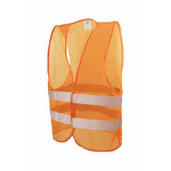 MasterTool Жилет зі світловідбивною стрічкою оранжевий XL, Арт.: 83-0002