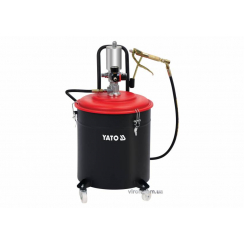 Мастильний пневматичний апарат YATO: бак-30 л, тиск-0.8 MPa, вихід. тиск-300-400 Bar, шланг-4 м