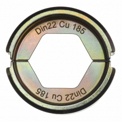 Матриця обжимна MILWAUKEE для кабелів та конекторів, DIN22 Cu 185