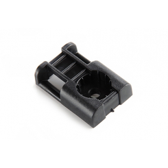 Майданчик під монтажний пістолет 29х20х8мм для кабельної стяжки до 10мм з отвором чорна (пач. 100шт.) APRO