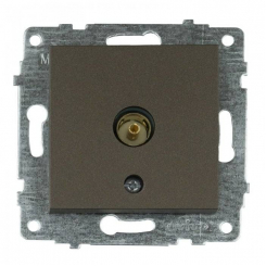 Механізм розетки телевізійної прохідної GRANO мока