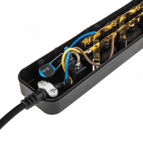 Мережевий фільтр LP-X5 10 м Black