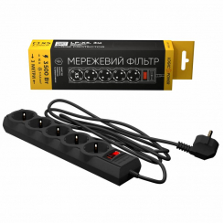 Мережевий фільтр PREMIUM LP-X5 3 м Black (3520Вт)