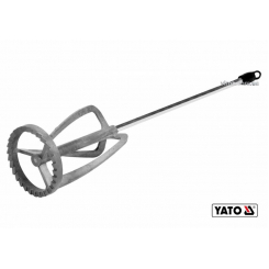 Міксер для фарби та клею оцинкований YATO Ø100 x 500 мм HEX 10-20 кг