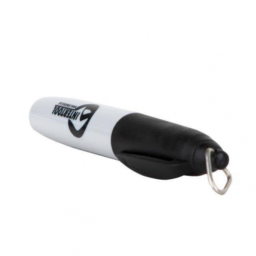 Міні-маркери перманентні чорні L = 93 мм, 80 од./уп. INTERTOOL KT-5010