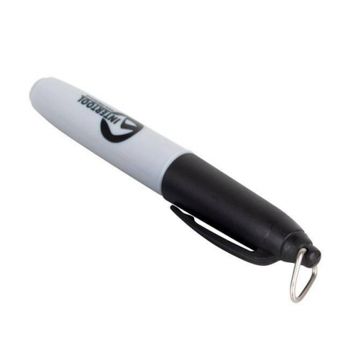 Міні-маркери перманентні чорні L = 93 мм, 80 од./уп. INTERTOOL KT-5010