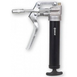 Міні-шприц G-16/M Groz Deluxe змащувальний пістолетного типу, зі сталевою трубкою 100 мм, 120 см3