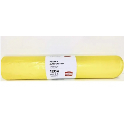 Мішки для сміття будівельного "Суперміцні", 120 л, 10 шт. EUROKAM