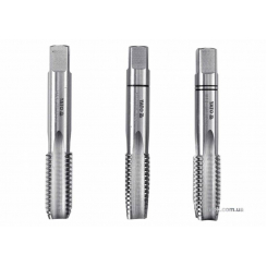 Мітчик YATO М6 х 1 мм, HSS М2, l=50 мм, 3 шт [3/60/240]