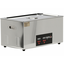 Мийка для майстерні ультразвукова YATO мереж 230В, 480Вт ванна 50х 33х 29 см 22 л, роб. темп- 0-80ºС