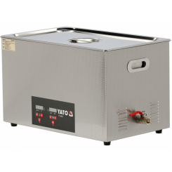 Мийка для майстерні ультразвукова YATO мереж 230В, 600Вт ванна 50х 33х 33 см 30 л, роб. темп- 0-80ºС