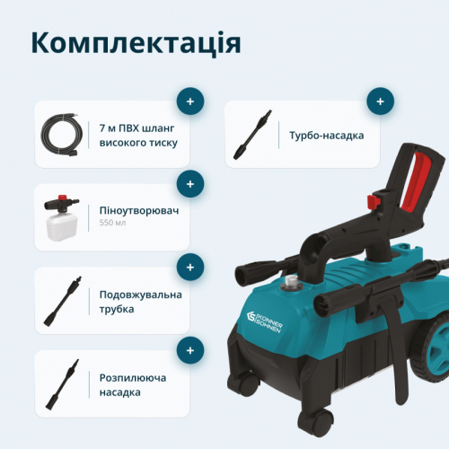 Мийка високого тиску KS PW130H