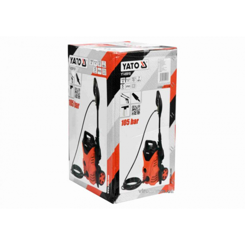 Мийка високого тиску мережева YATO 1400 Вт 10.5 МПа 5 л/хв 5 м