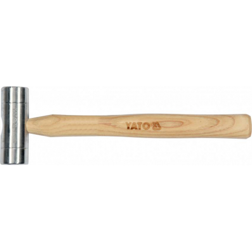 Алюмінієвий молоток YATO: Ø30 x 280 мм, м = 150 г, дерев'яна ручка