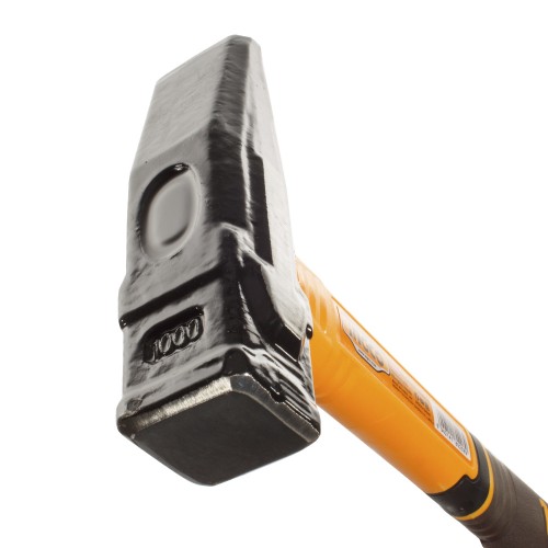 Молоток слюсарний фібергласове руківʼя 1000 г INGCO