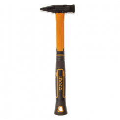 Молоток слюсарний фібергласове руківʼя 500 г INGCO