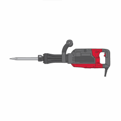 Молоток відбійний електричний Vitals Professional At 1250A BL