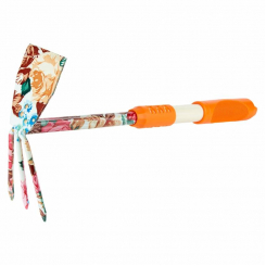 Мотика комбінована плоска 3-х зубна (orange) (TPR) FLORA (5043054)