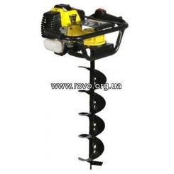 КЕНТАВР Мотобур, 1,8 кВт, робочий об'єм циліндра 42,7 куб.см, об'єм паливного бака 1,25 л, коефіцієнт