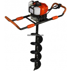 VITALS Мотобур, 1,9 кВт, робочий об'єм циліндра 51,7 куб.см, об'єм паливного бака 1,3 л, коефіцієнт