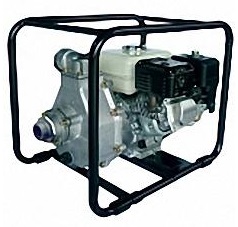 Мотопомпа Daishin SCR-80HG, 80x80мм, HG200, 4,1кВа/6,5к.с. (3600об/хв.), 196см3, 1000л/хв, 32м, 8м